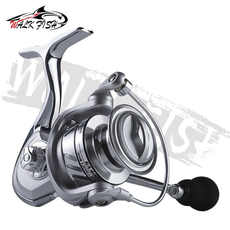 Fishing Reel New GA1000-7000 5.2:1 Gear Ratio Coil Spinning Reel Fishing All Metal Body Handle Spool Reel