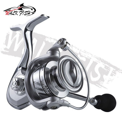 Fishing Reel New GA1000-7000 5.2:1 Gear Ratio Coil Spinning Reel Fishing All Metal Body Handle Spool Reel